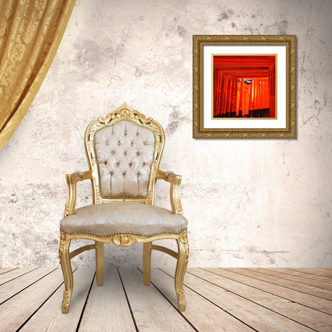 Kyoto I Gold Ornate Wood Framed Art Print with Double Matting by Weber, Matthias