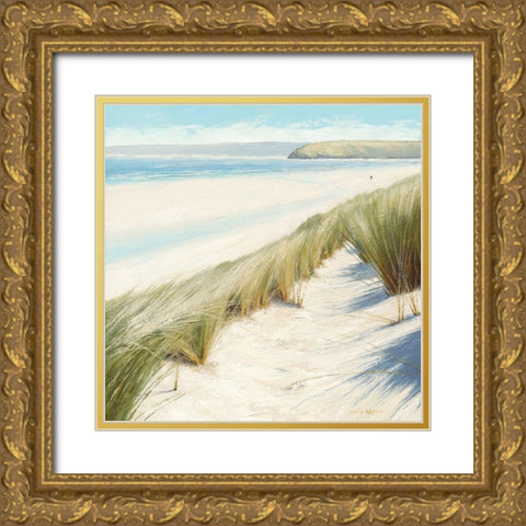 To the Sea Gold Ornate Wood Framed Art Print with Double Matting by Atkinson, Caroline