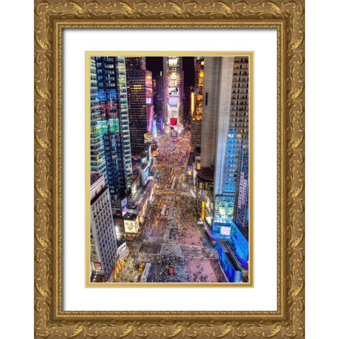 Renaissance Gold Ornate Wood Framed Art Print with Double Matting by Terrible, Aurelien