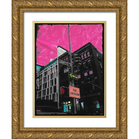 Lafayette Gold Ornate Wood Framed Art Print with Double Matting by Simonutti, Riccardo