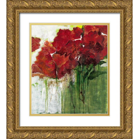 Sommer Gold Ornate Wood Framed Art Print with Double Matting by Dreyer, Ingeborg