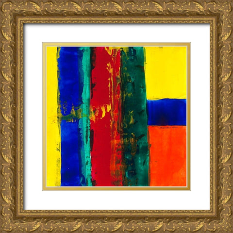 C est la vie Gold Ornate Wood Framed Art Print with Double Matting by MAXWELL