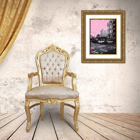 Hamp Stead Ways Gold Ornate Wood Framed Art Print with Double Matting by Simonutti, Riccardo