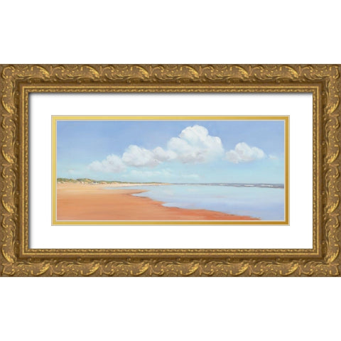 Heartbreak Hotel-TerschellingÂ  Gold Ornate Wood Framed Art Print with Double Matting by Groenhart, Jan