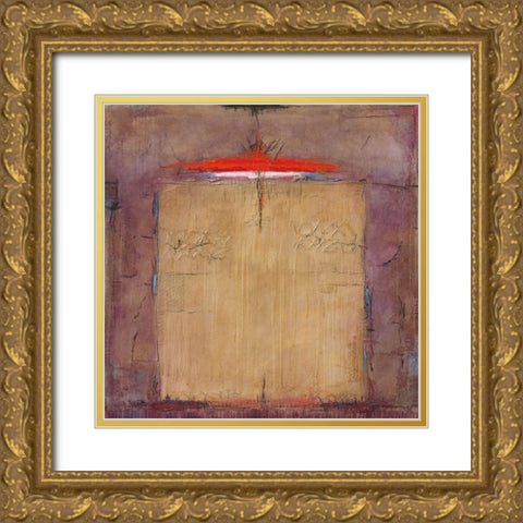 Werk Nr. 11_20 Kein Titel Gold Ornate Wood Framed Art Print with Double Matting by Eckerle, Rudi