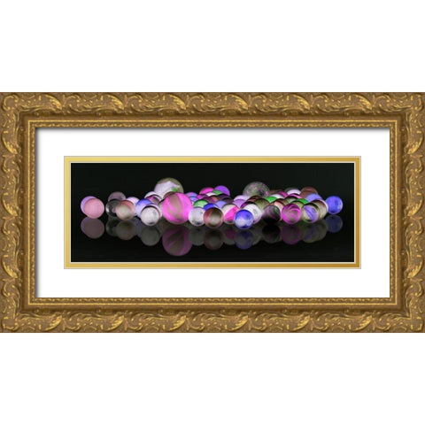 Ready to go IV Gold Ornate Wood Framed Art Print with Double Matting by Hillert, Peter