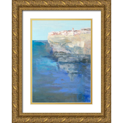 Bonifacio Gold Ornate Wood Framed Art Print with Double Matting by Parise, Chantal