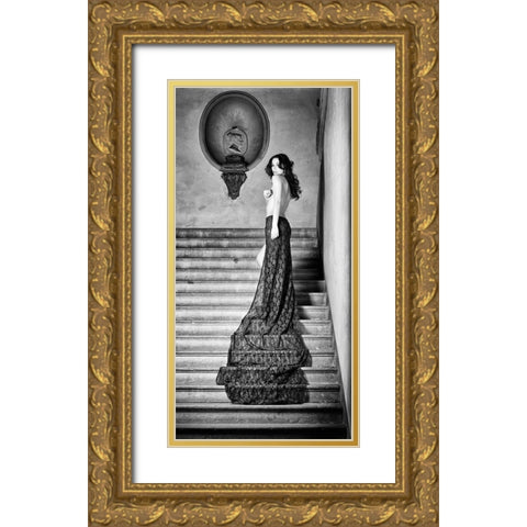 The Royal Palace Gold Ornate Wood Framed Art Print with Double Matting by Milillo, Marco