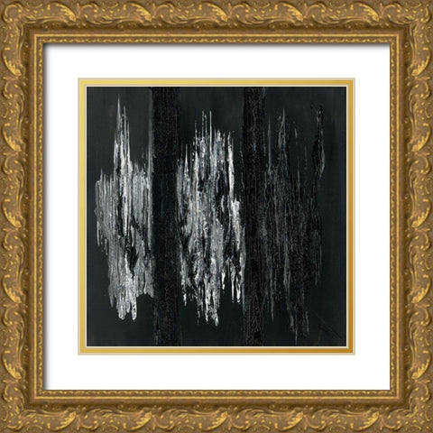 Mysterieux Gold Ornate Wood Framed Art Print with Double Matting by Caro-H