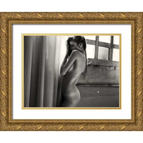 Sense and Sensibility Gold Ornate Wood Framed Art Print with Double Matting by Milillo, Marco