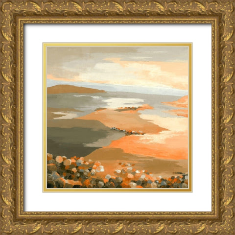 Laube du monde Gold Ornate Wood Framed Art Print with Double Matting by Mauviel, Laurence