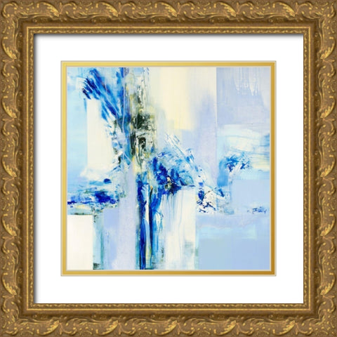 Mineral IVÂ  Gold Ornate Wood Framed Art Print with Double Matting by Ball, Veronique