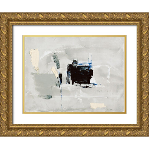 Design and Flowers VII Gold Ornate Wood Framed Art Print with Double Matting by Choisy, Christian