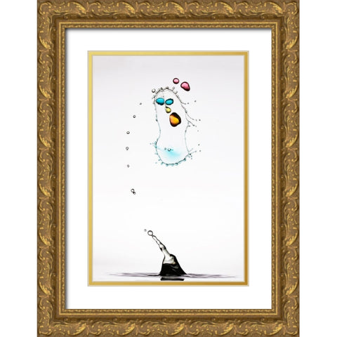 Ghost Gold Ornate Wood Framed Art Print with Double Matting by Sanchez, Manuel