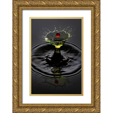 Lemon Cherry Gold Ornate Wood Framed Art Print with Double Matting by Sanchez, Manuel