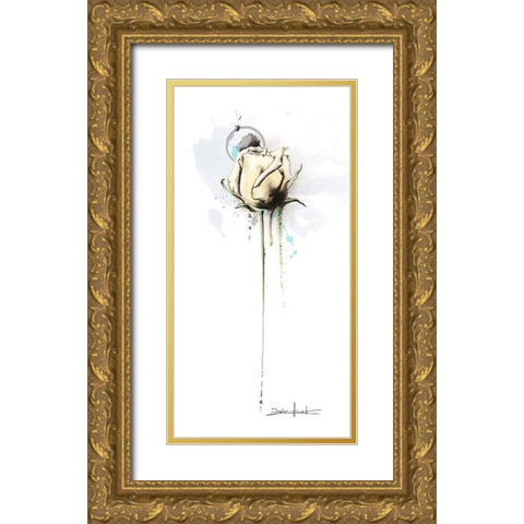 Urban Romance III Gold Ornate Wood Framed Art Print with Double Matting by Zacher-Finet, Isabelle