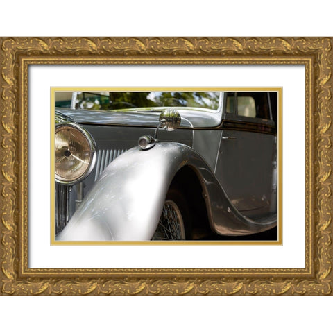 Classic Car I Gold Ornate Wood Framed Art Print with Double Matting by Hillert, Peter