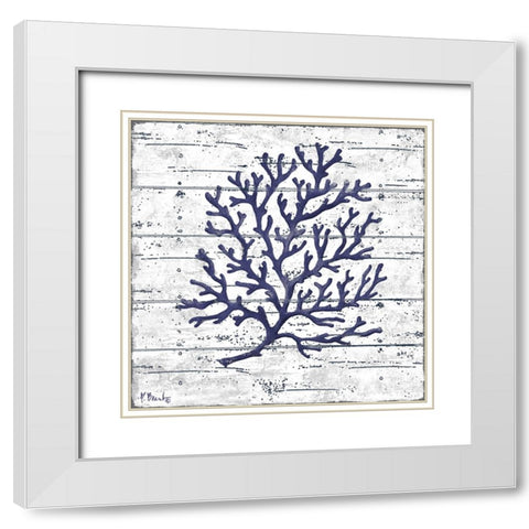 Cape Coral I - White White Modern Wood Framed Art Print with Double Matting by Brent, Paul