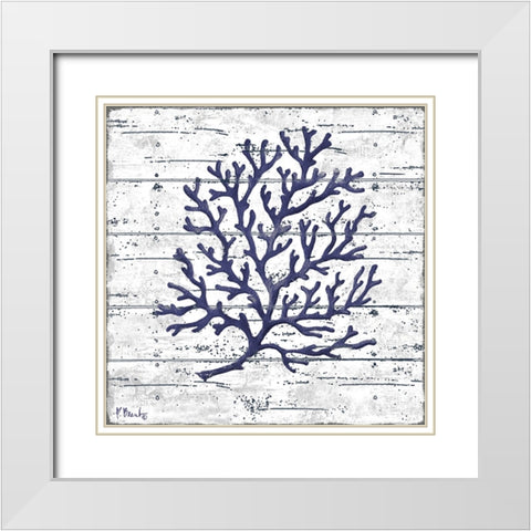 Cape Coral I - White White Modern Wood Framed Art Print with Double Matting by Brent, Paul