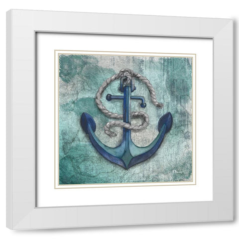 Diving Expedition VI White Modern Wood Framed Art Print with Double Matting by Brent, Paul