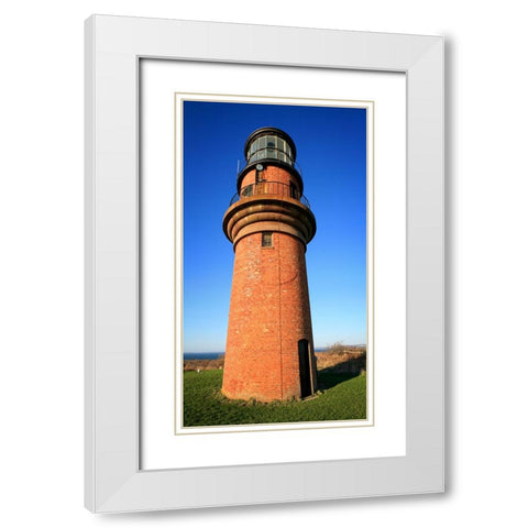 Beach 13 White Modern Wood Framed Art Print with Double Matting by Lee, Rachel