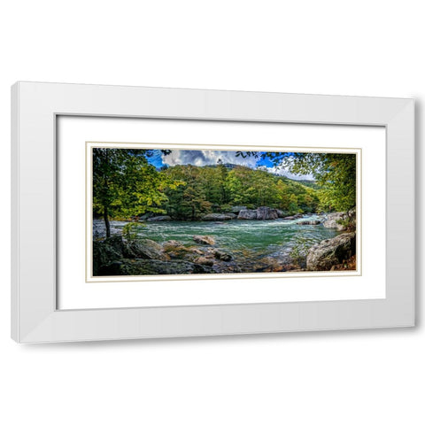 Pocket Wilderness 4 White Modern Wood Framed Art Print with Double Matting by Lee, Rachel