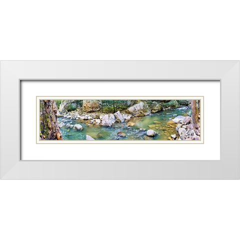 Pocket Wilderness Dayton 2 White Modern Wood Framed Art Print with Double Matting by Lee, Rachel