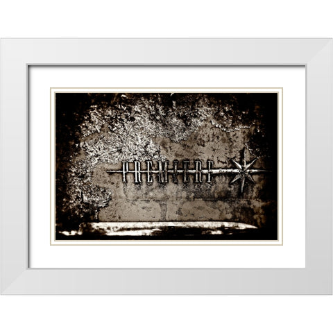 Premier BW White Modern Wood Framed Art Print with Double Matting by Lee, Rachel