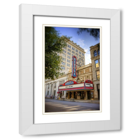 Tivoli Jewel of the South White Modern Wood Framed Art Print with Double Matting by Lee, Rachel