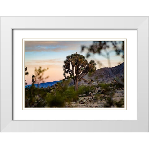 Alone in the Crowd 2 White Modern Wood Framed Art Print with Double Matting by Malone, Will