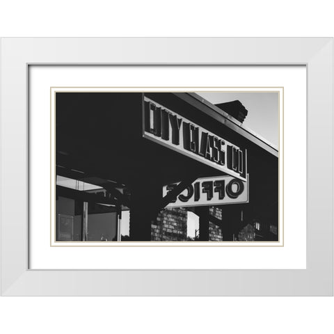 City Glass Co White Modern Wood Framed Art Print with Double Matting by Malone, Will