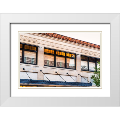 Steyermans White Modern Wood Framed Art Print with Double Matting by Malone, Will