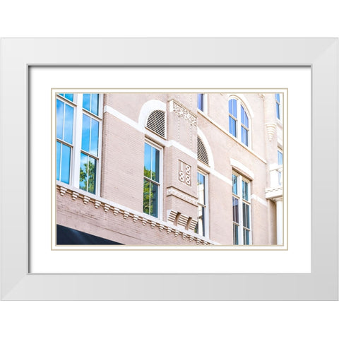 Window 2 White Modern Wood Framed Art Print with Double Matting by Malone, Will