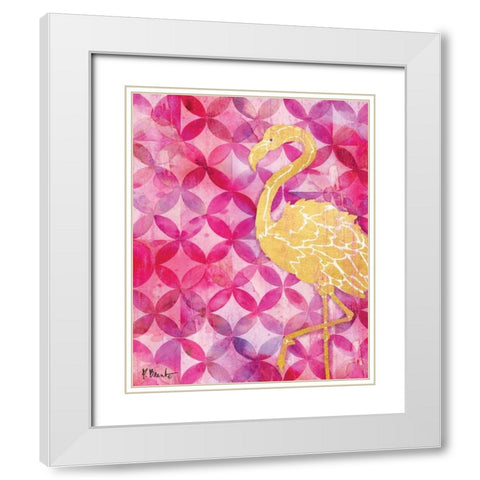 St. Croix II White Modern Wood Framed Art Print with Double Matting by Brent, Paul