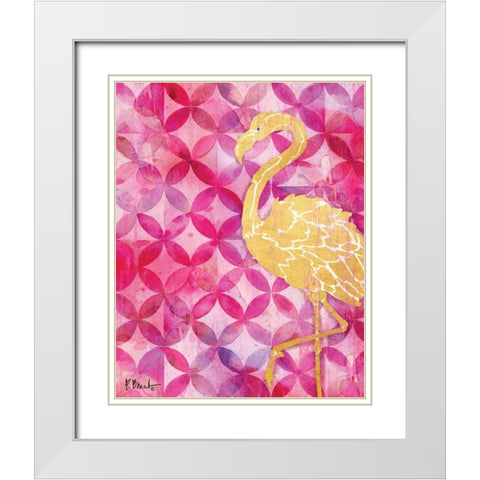 St. Croix II White Modern Wood Framed Art Print with Double Matting by Brent, Paul