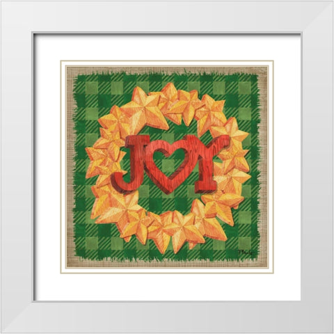 Carpentry Christmas II White Modern Wood Framed Art Print with Double Matting by Brent, Paul
