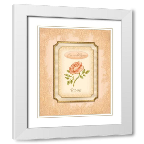 Eau de Parfum I White Modern Wood Framed Art Print with Double Matting by Corbin, Delphine