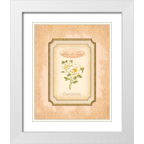 Eau de Parfum IV White Modern Wood Framed Art Print with Double Matting by Corbin, Delphine