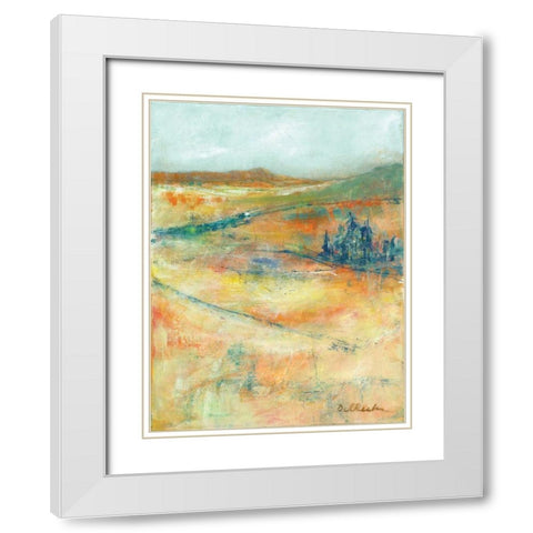 High Country II White Modern Wood Framed Art Print with Double Matting by Dilbeck, Nikki