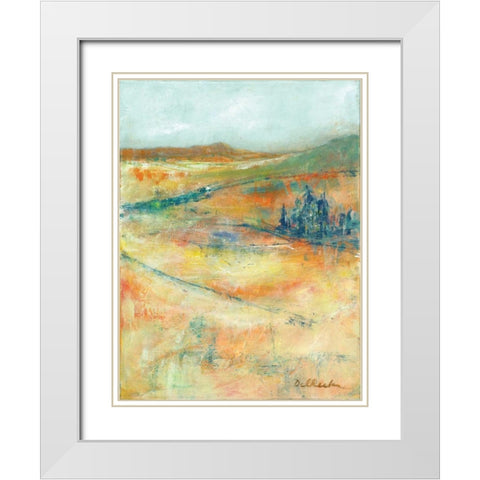 High Country II White Modern Wood Framed Art Print with Double Matting by Dilbeck, Nikki