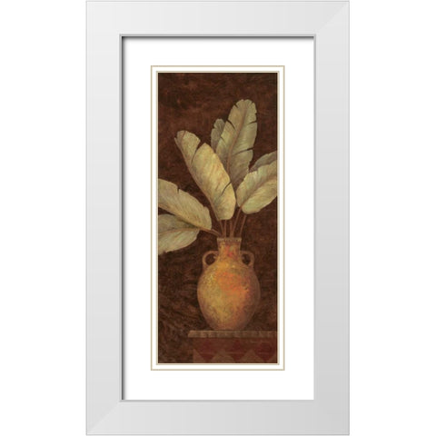 Memories of Marrakech I White Modern Wood Framed Art Print with Double Matting by Gladding, Pamela