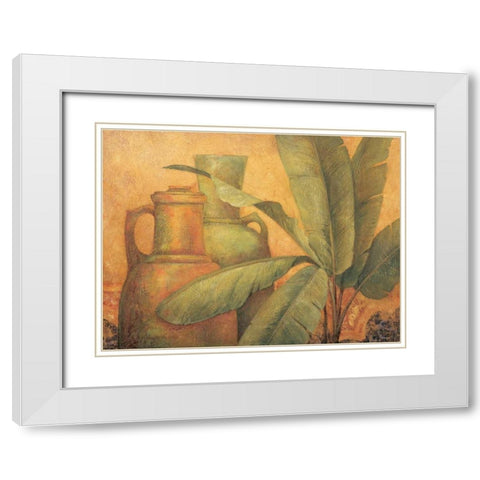 Trade Winds I White Modern Wood Framed Art Print with Double Matting by Gladding, Pamela
