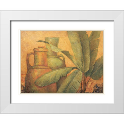 Trade Winds I White Modern Wood Framed Art Print with Double Matting by Gladding, Pamela
