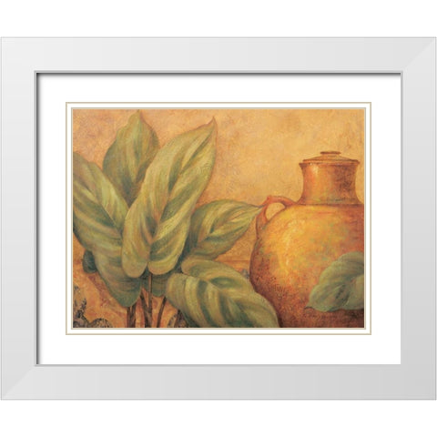 Trade Winds II White Modern Wood Framed Art Print with Double Matting by Gladding, Pamela