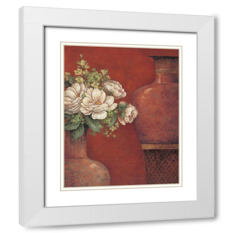 Venetian Chinois I White Modern Wood Framed Art Print with Double Matting by Gladding, Pamela