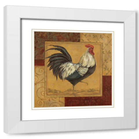 Loire Matin I White Modern Wood Framed Art Print with Double Matting by Gladding, Pamela