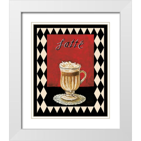 Desserts II White Modern Wood Framed Art Print with Double Matting by Gorham, Gregory