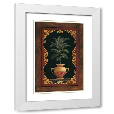 Golden Cocos White Modern Wood Framed Art Print with Double Matting by Gorham, Gregory