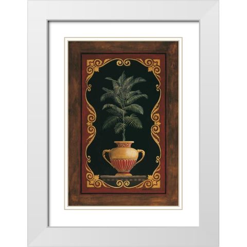 Golden Cocos White Modern Wood Framed Art Print with Double Matting by Gorham, Gregory