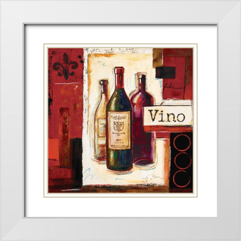 Evening Spirits II White Modern Wood Framed Art Print with Double Matting by Gorham, Gregory